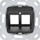 Gira 560100 Modular Jack-01 2-fach Tragring