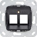 Gira 560300 Modular Jack-03 2-fach Tragring