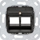 Gira 560500 Modular Jack-05 2-fach Tragring