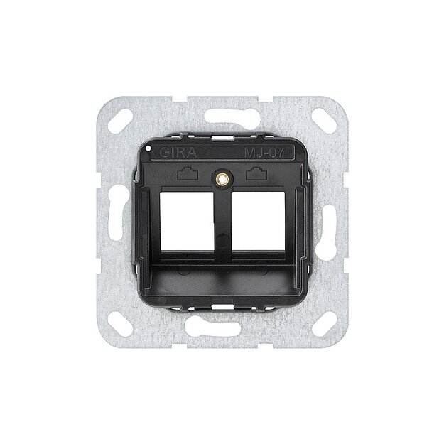 Gira 560700 Modular Jack-07 2-fach Tragring