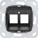 Gira 560700 Modular Jack-07 2-fach Tragring