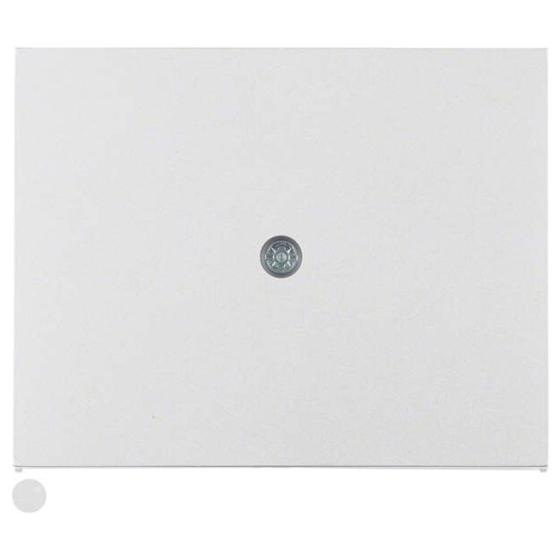 Berker 10057003 Zentralstück für Kabelauslass und VDo-Anschlussdose K.5 Alu