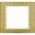 Berker 10113046 Rahmen 1-fach B.3 Alu gold/Polarweiß