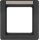 Berker 10116016 Rahmen 1-fach mit Beschriftungsfeld Q.1 Anthrazit samt