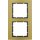 Berker 10123016 Rahmen 2-fach B.3 Alu gold/Anthrazit