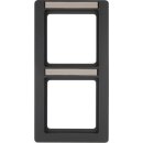 Berker 10126016 Rahmen 2-fach mit Beschriftungsfeld Q.1...