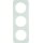 Berker 10132109 Rahmen 3-fach R.1 Glas Polarweiß