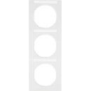 Berker 10132269 Rahmen 3-fach mit Beschriftungsfeld R.3...