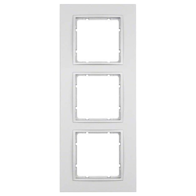 Berker 10136424 Rahmen 3-fach B.7 Alu matt