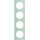 Berker 10142209 Rahmen 4-fach R.3 Glas Polarweiß