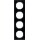 Berker 10142216 Rahmen 4-fach R.3 Glas Schwarz