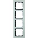 Berker 10243606 Rahmen 4-fach waagerecht B.7...