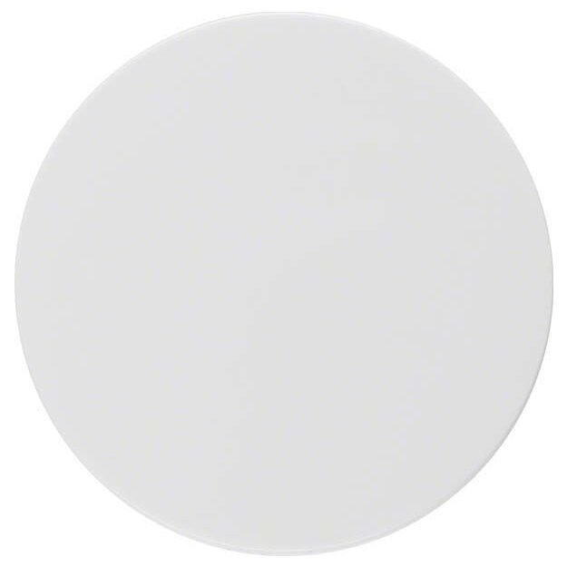 Berker 11372089 Zentralstück mit Regulierknopf für Drehdimmer R.1/R.3 Polarweiß glänzend