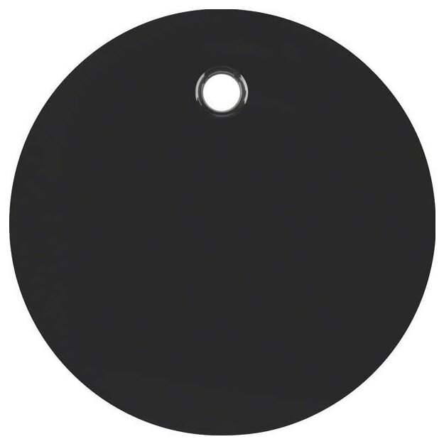 Berker 11462045 Zentralstück für Zugschalter und Zugtaster R.1/R.3 Schwarz glänzend