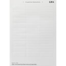 Gira 145000 Beschriftungsbögen 60,7 x 11,8 mm...