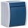Busch-Jaeger 2601/7 W-53 Wippschalter Kreuzschaltung (Thermoplast) Grau ocean® (IP 44) Aufputz 2CKA001085A1604