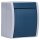 Busch-Jaeger 2601/2 W-53 Wippschalter Ausschaltung, 2-polig (Thermoplast) Grau ocean® (IP 44) Aufputz 2CKA001085A1605