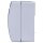 Busch-Jaeger 2601/2 W-53 Wippschalter Ausschaltung, 2-polig (Thermoplast) Grau ocean® (IP 44) Aufputz 2CKA001085A1605