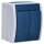 Busch-Jaeger 2601/5 W-53 Wippschalter Serienschaltung (Thermoplast) Grau ocean® (IP 44) Aufputz 2CKA001085A1606