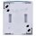 Busch-Jaeger 2601/6 SKW-53 Wippkontrollschalter Aus- und Wechselschaltung (Thermoplast) Grau ocean® (IP 44) Aufputz 2CKA001085A1607