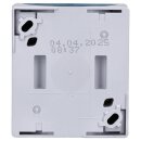 Busch-Jaeger 2601/2 SKWNH-53 Wippkontrollschalter/Heizungsschalter Ausschaltung, 2-polig (Thermoplast) Grau ocean® (IP 44) 2CKA001085A1610