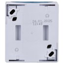 Busch-Jaeger 2601/4 W-53 Jalousieschalter Wippschalter, 1-polig (Thermoplast) Grau ocean® (IP 44) Aufputz 2CKA001085A1612