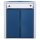 Busch-Jaeger 2601/4 W-53 Jalousieschalter Wippschalter, 1-polig (Thermoplast) Grau ocean® (IP 44) Aufputz 2CKA001085A1612