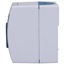 Busch-Jaeger 2712 SLW-53 Jalousieschalter/-taster Wechsel, 2-polig (Thermoplast) Grau ocean® (IP 44) Aufputz 2CKA001101A0916