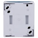 Busch-Jaeger 2712 SLW-53 Jalousieschalter/-taster Wechsel, 2-polig (Thermoplast) Grau ocean® (IP 44) Aufputz 2CKA001101A0916