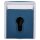 Busch-Jaeger 2733 SLW-53 Schlüsselschalter Ausschaltung, 1-polig (Thermoplast) Grau ocean® (IP 44) Aufputz 2CKA001101A0917