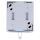 Busch-Jaeger 2610/6 W-53 Zugschalter Aus- und Wechselschaltung (Thermoplast) Grau ocean® (IP 44) Aufputz 2CKA001383A0141