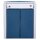Busch-Jaeger 2621/4 W-53 Jalousietaster Wipptaster, 1-polig (Thermoplast) Grau ocean® (IP 44) Aufputz 2CKA001442A0469