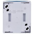Busch-Jaeger 2621 WN-53-201 Wipptaster Schließer (Thermoplast) Grau ocean® (IP 44) Aufputz 2CKA001484A0373