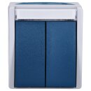 Busch-Jaeger 2621 WN-53-205-101 Doppeltaster/Serientaster...