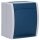 Busch-Jaeger 20 EW-53 SCHUKO® Steckdose mit Klappdeckel (Thermoplast) Grau ocean® (IP 44) Aufputz Steckdose 2CKA002083A0817