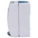 Busch-Jaeger 20 EWN-53 SCHUKO® Steckdose mit Klappdeckel und Beschriftungsfeld (Thermoplast) Grau ocean® (IP 44) Aufputz Steckdose 2CKA002083A0818
