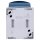 Busch-Jaeger 20 EWN-53 SCHUKO® Steckdose mit Klappdeckel und Beschriftungsfeld (Thermoplast) Grau ocean® (IP 44) Aufputz Steckdose 2CKA002083A0818