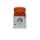 Busch-Jaeger 20 EWN-14-53 SCHUKO® Steckdose mit orangenem Klappdeckel (Thermoplast) Grau ocean® (IP 44) Aufputz Steckdose 2CKA002083A0820