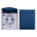 Busch-Jaeger 20/2 EW-53 SCHUKO® Steckdose 2-fach...