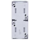 Busch-Jaeger 20-02 EW-53 SCHUKO® Steckdose 2-fach (Thermoplast) Grau ocean® (IP 44) Aufputz Steckdose 2CKA002084A0701
