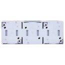 Busch-Jaeger 2300/3 EWN-53 SCHUKO® Steckdose 3-fach (Thermoplast) Grau ocean® (IP 44) Aufputz Steckdose 2CKA002084A0704