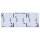 Busch-Jaeger 2300/3 EWN-53 SCHUKO® Steckdose 3-fach (Thermoplast) Grau ocean® (IP 44) Aufputz Steckdose 2CKA002084A0704
