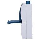 Busch-Jaeger 2601/5/20EW-53-503 Kombination SCHUKO® Steckdose, mit Wippschalter Serienschaltung (Thermoplast) Grau ocean® (IP 44) Aufputz Steckdose 2CKA001684A0324