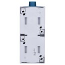 Busch-Jaeger 2601/5/20EW-53-503 Kombination SCHUKO® Steckdose, mit Wippschalter Serienschaltung (Thermoplast) Grau ocean® (IP 44) Aufputz Steckdose 2CKA001684A0324