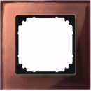 Merten 489115 M-PLAN-Echtglasrahmen 1-fach Mahagonibraun