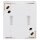 Busch-Jaeger 20 EW-54 SCHUKO® Steckdose mit Klappdeckel (Thermoplast) Alpinweiß ocean® (IP 44) Aufputz Steckdose 2CKA002083A0834