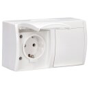 Busch-Jaeger 20/2 EW-54 SCHUKO® Steckdose 2-fach...