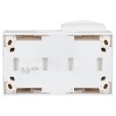 Busch-Jaeger 20/2 EW-54 SCHUKO® Steckdose 2-fach (Thermoplast) Alpinweiß ocean® (IP 44) Aufputz Steckdose 2CKA002084A0711