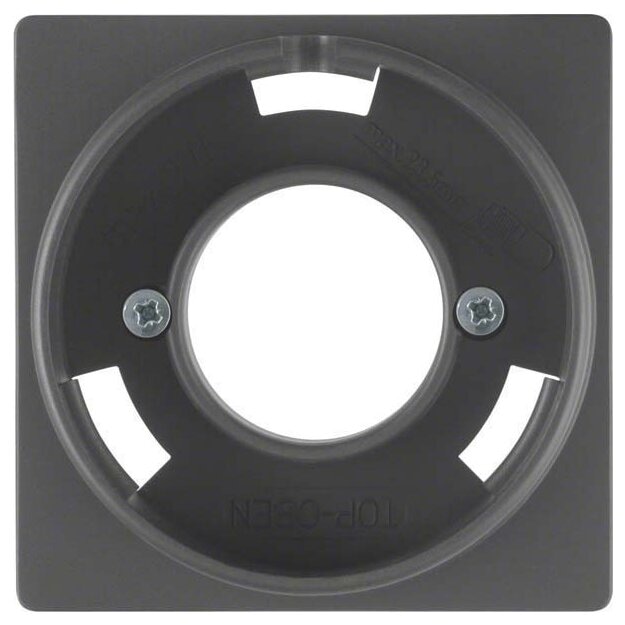 Berker 11986086 Zentralstück für Lichtsignal E14 Q.1/Q.3 Anthrazit samt