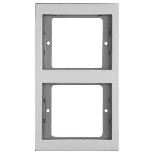 Berker 13237003 Rahmen 2-fach senkrecht K.5 Alu Aluminium eloxiert